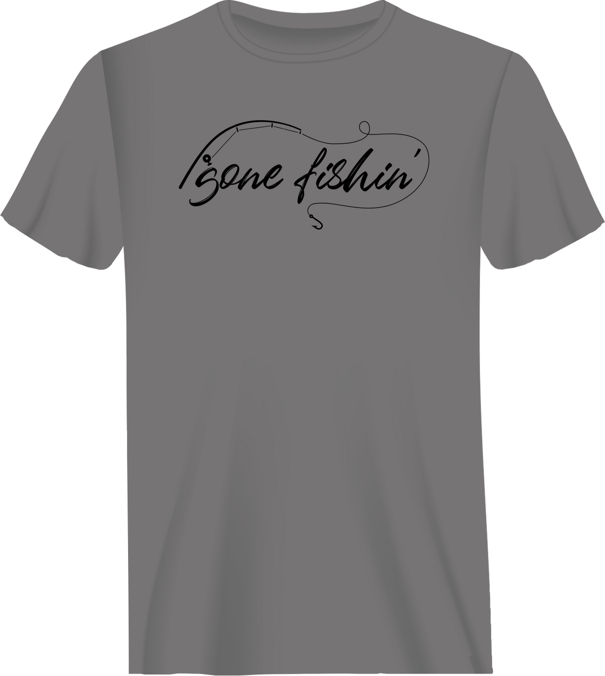 Gone Fishing v2 Man T-Shirt