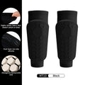 Kids Soccer Shin Guards, Lightweight EVA Honeycomb with Non-Slip Silicone